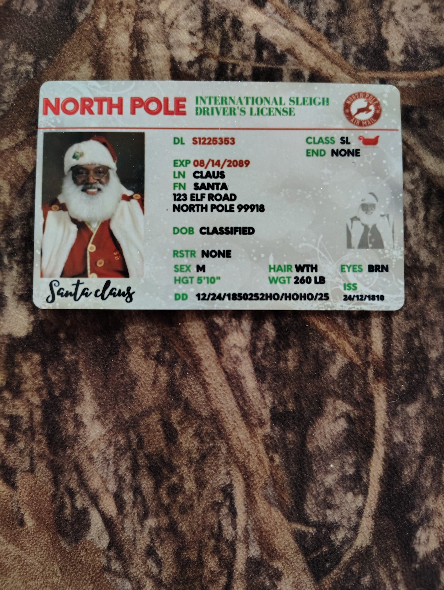 Santas ID Card