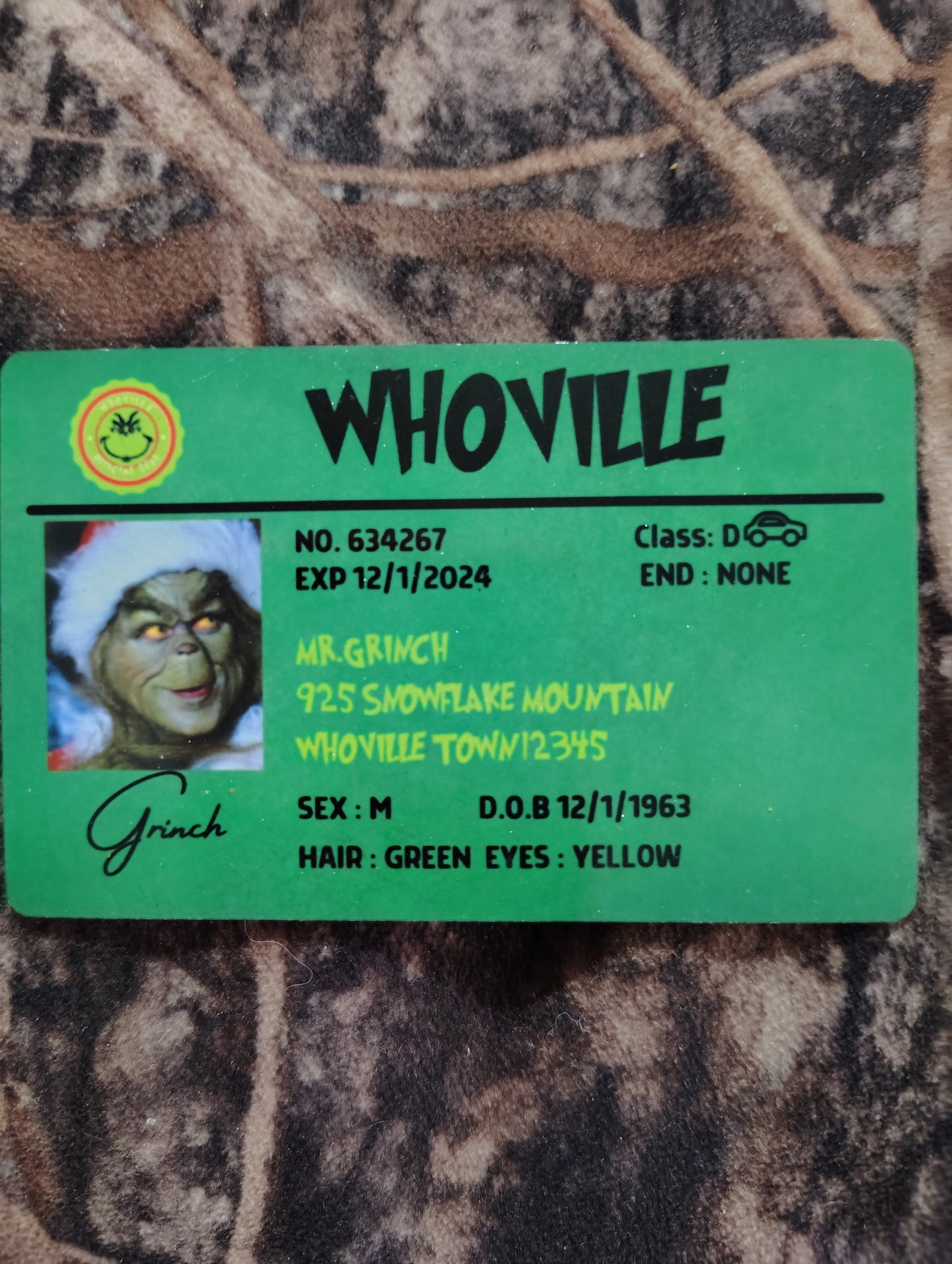 Grinch License